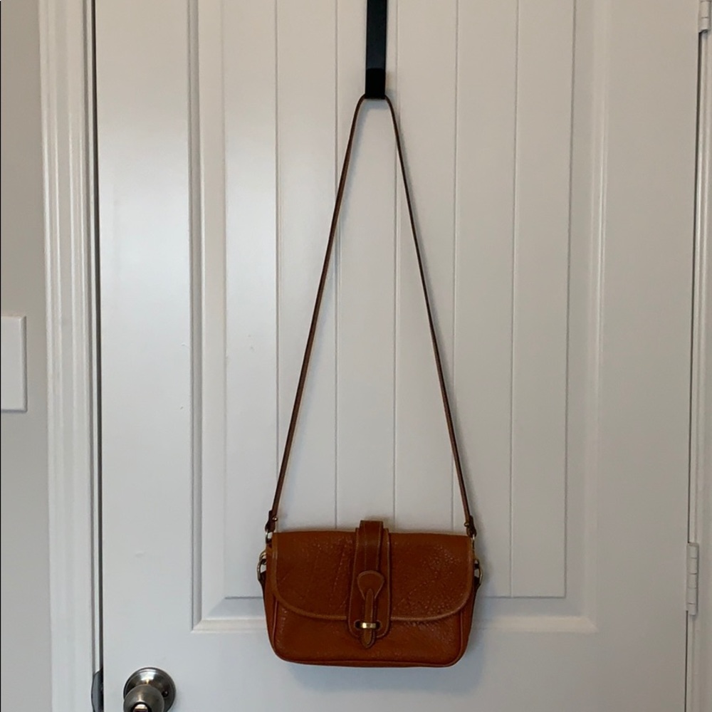 VTGE Dooney Bourke Brown Leather Purse Corssbody